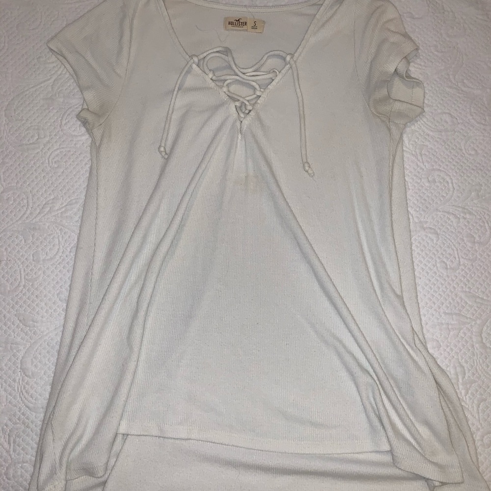 Hollister Lace Up Top